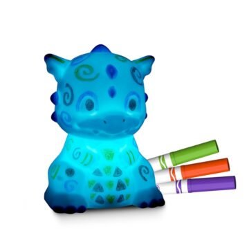 Lampe à Colorier – Licorne ou Dragon – Crayola