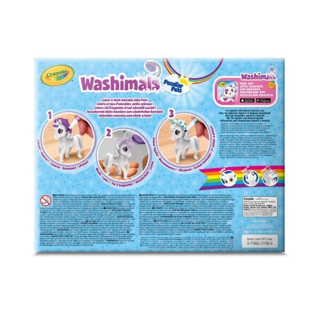 Animaux à Colorier – Washimals Peculiar Pets Lot de 3 – Crayola