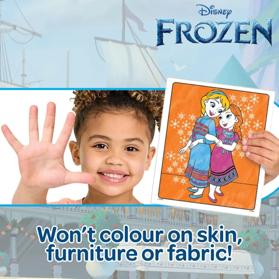 Coffret de Coloriage Sans Tache – Color Wonder La Reine des Neiges – Crayola