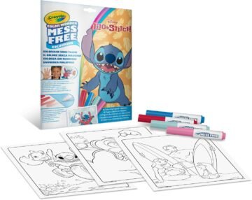 Coffret de Coloriage Sans Tache – Color Wonder Lilo et Stitch – Crayola