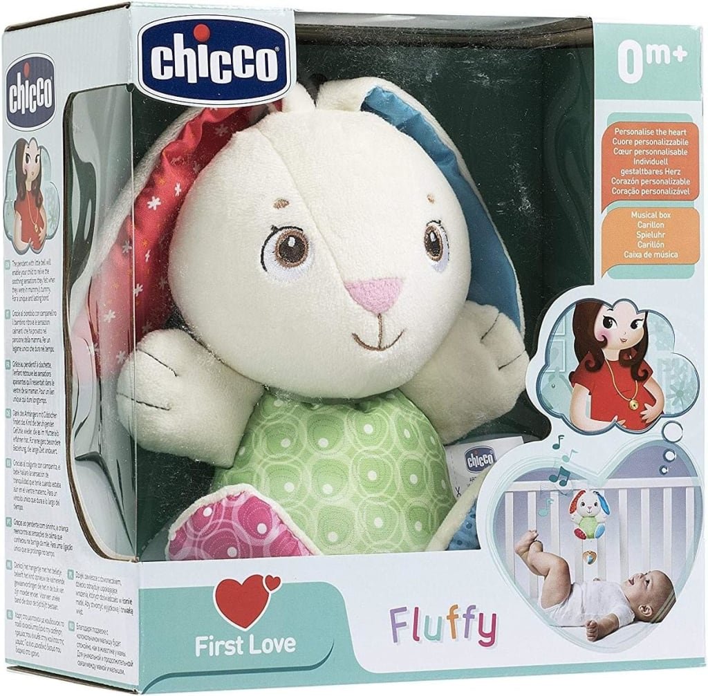 Boîte à Musique Lapin Fluffy Chicco (First Love)
