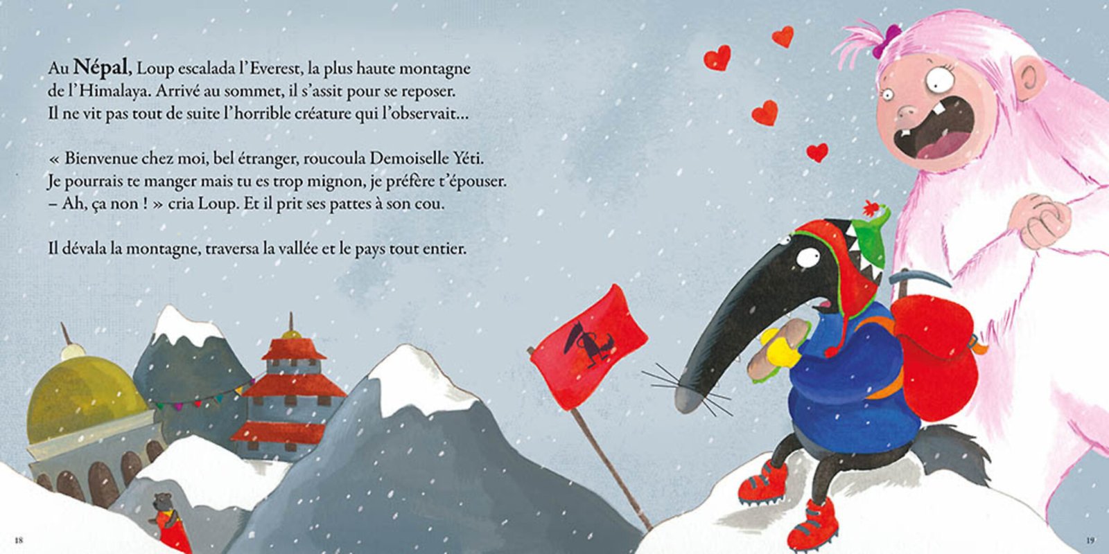 Le Loup qui voulait faire le tour du monde – Auzou