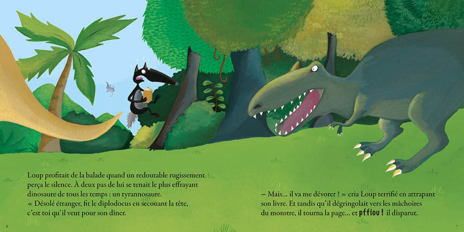 Le Loup qui voyageait dans le temps – Auzou