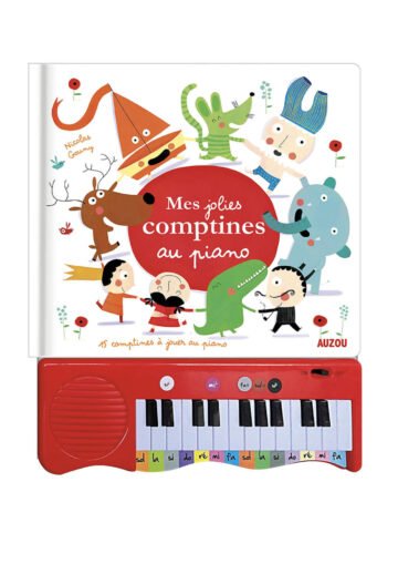 Mon livre piano – Mes jolies comptines au piano – Auzou