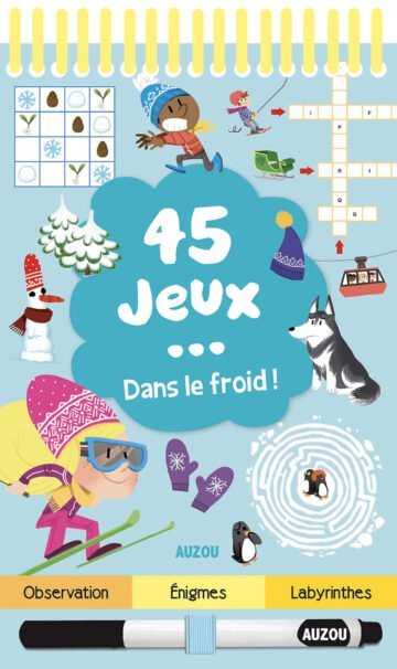 45 jeux – Dans le froid ! – Auzou