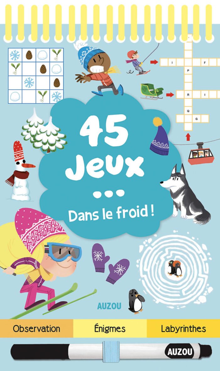 45 jeux – Dans le froid ! – Auzou