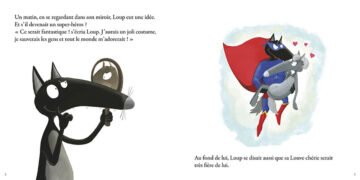 Le Loup qui voulait être un super-héros – Auzou
