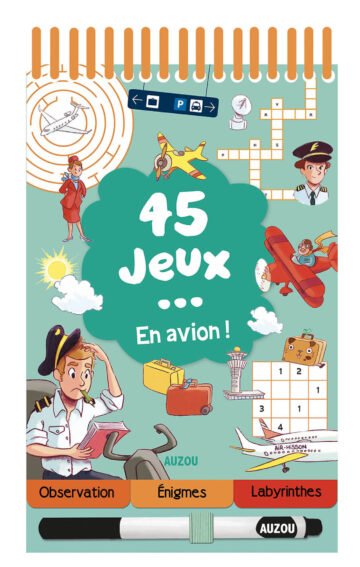 45 jeux – En avion ! – Auzou