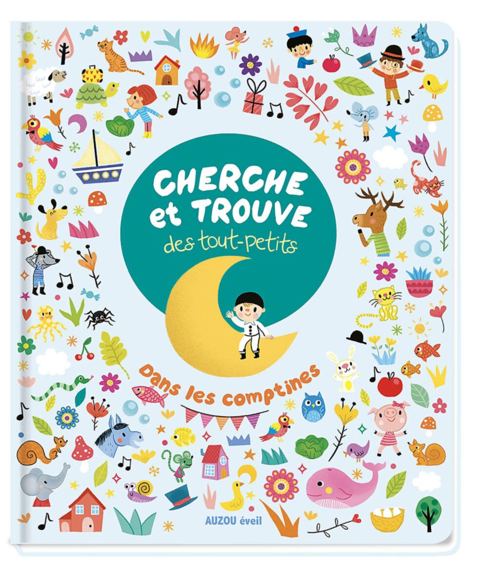 Cherche et trouve des tout-petits – Comptines – Auzou