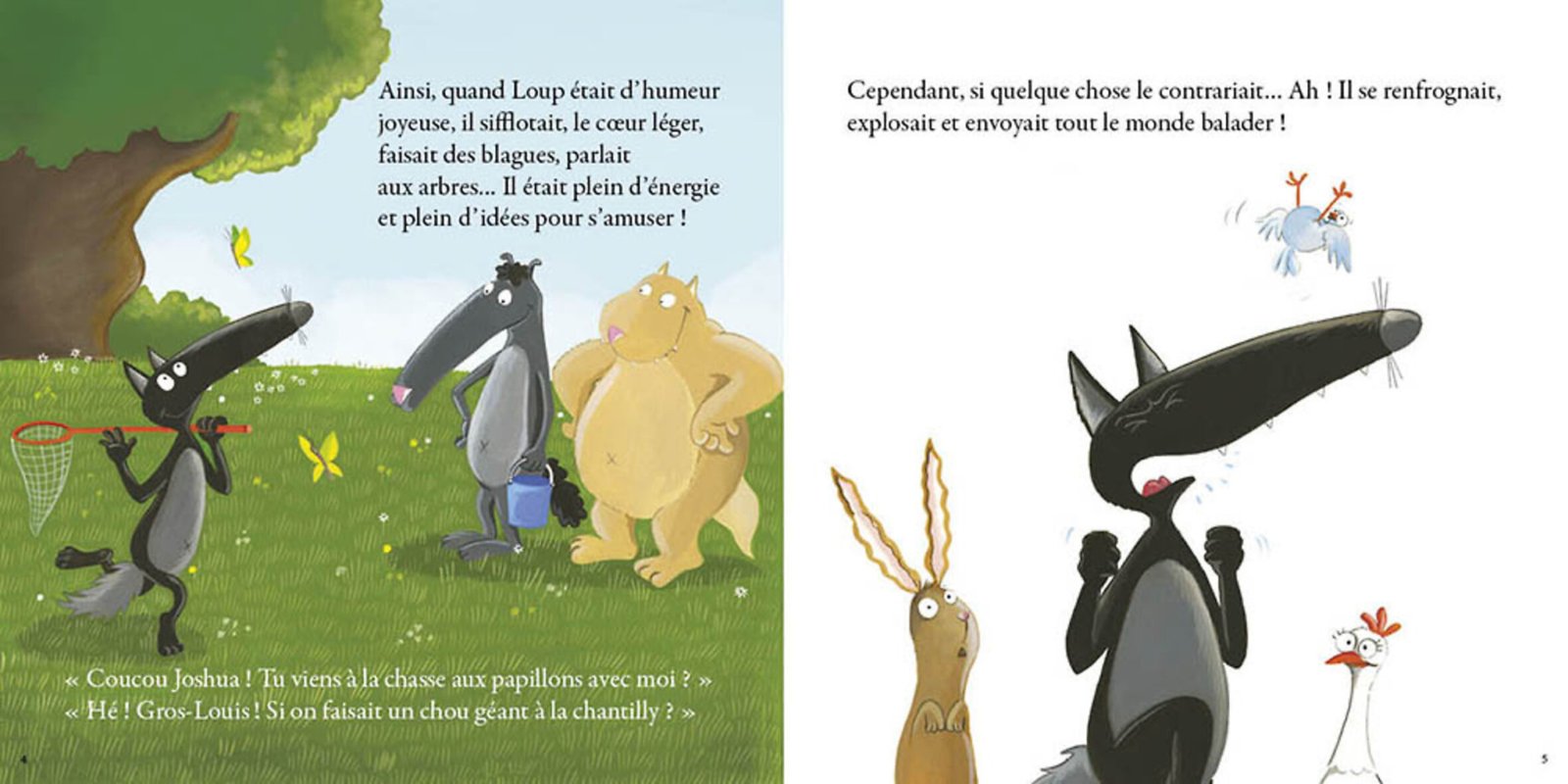 Le Loup qui apprivoisait ses émotions – Auzou