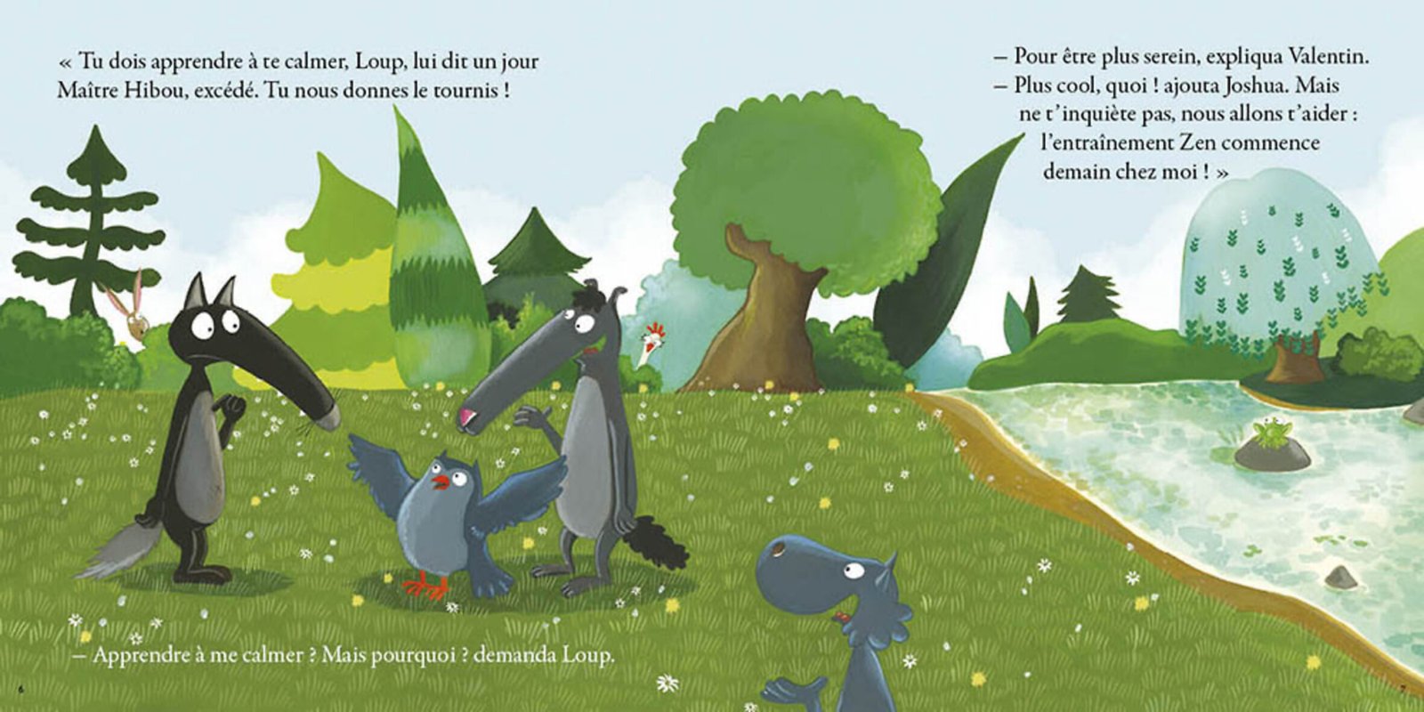 Le Loup qui apprivoisait ses émotions – Auzou