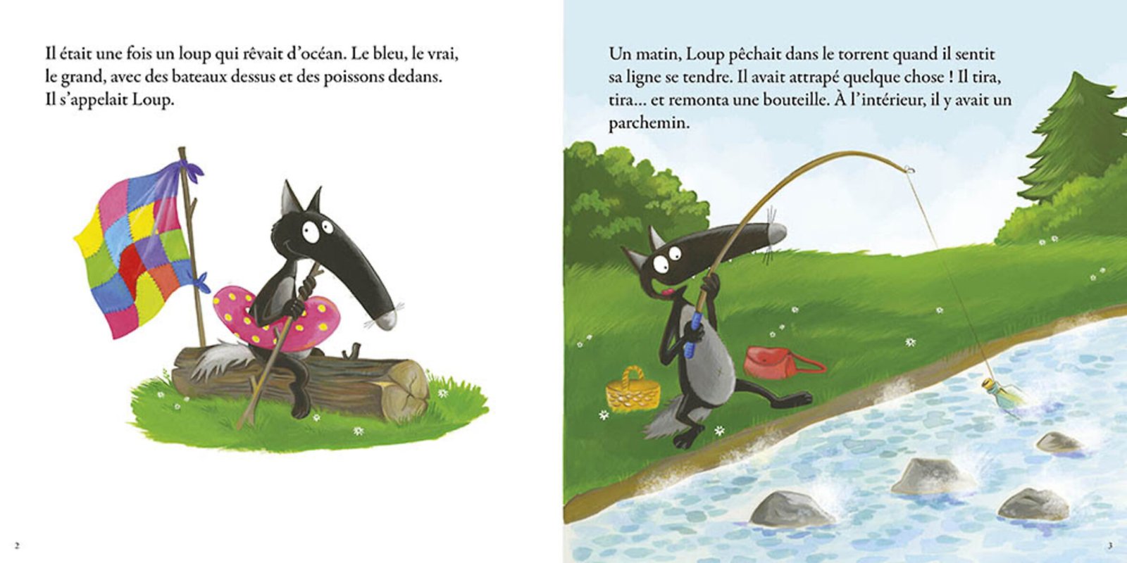 Le Loup qui rêvait d’océan – Auzou