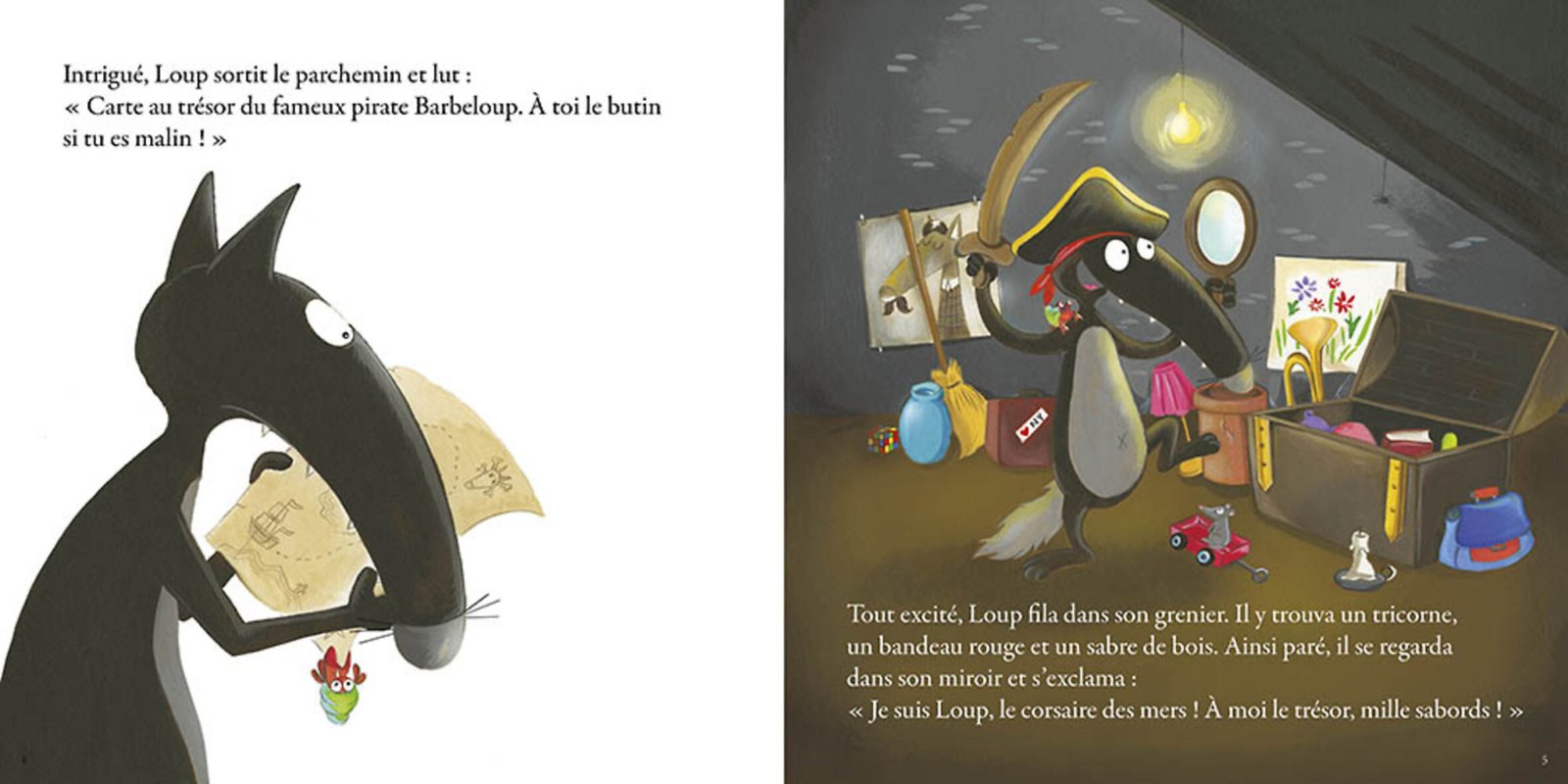 Le Loup qui rêvait d’océan – Auzou