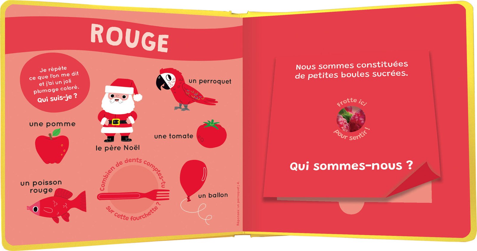 Mon livre des odeurs et des couleurs – Mes premières odeurs – Auzou