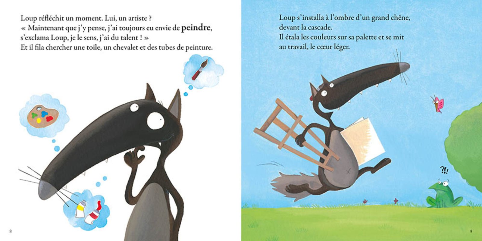 Mes plus belles histoires de Loup – Couleurs, amour et voyages – Auzou