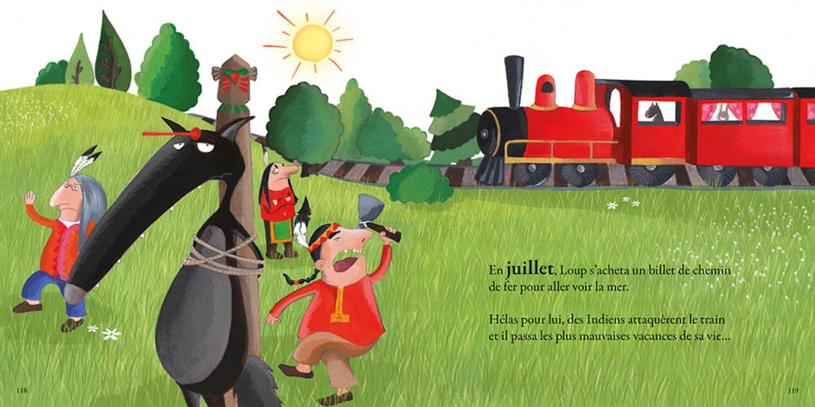 Mes plus belles histoires de Loup – Couleurs, amour et voyages – Auzou