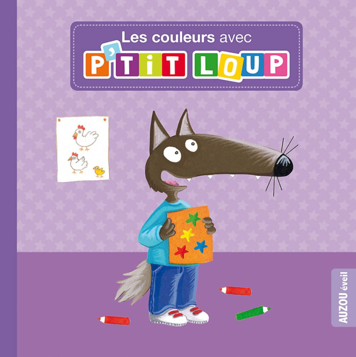 Ma valisette d’éveil P’tit Loup – Chiffre, formes, couleurs, contraires – Auzou