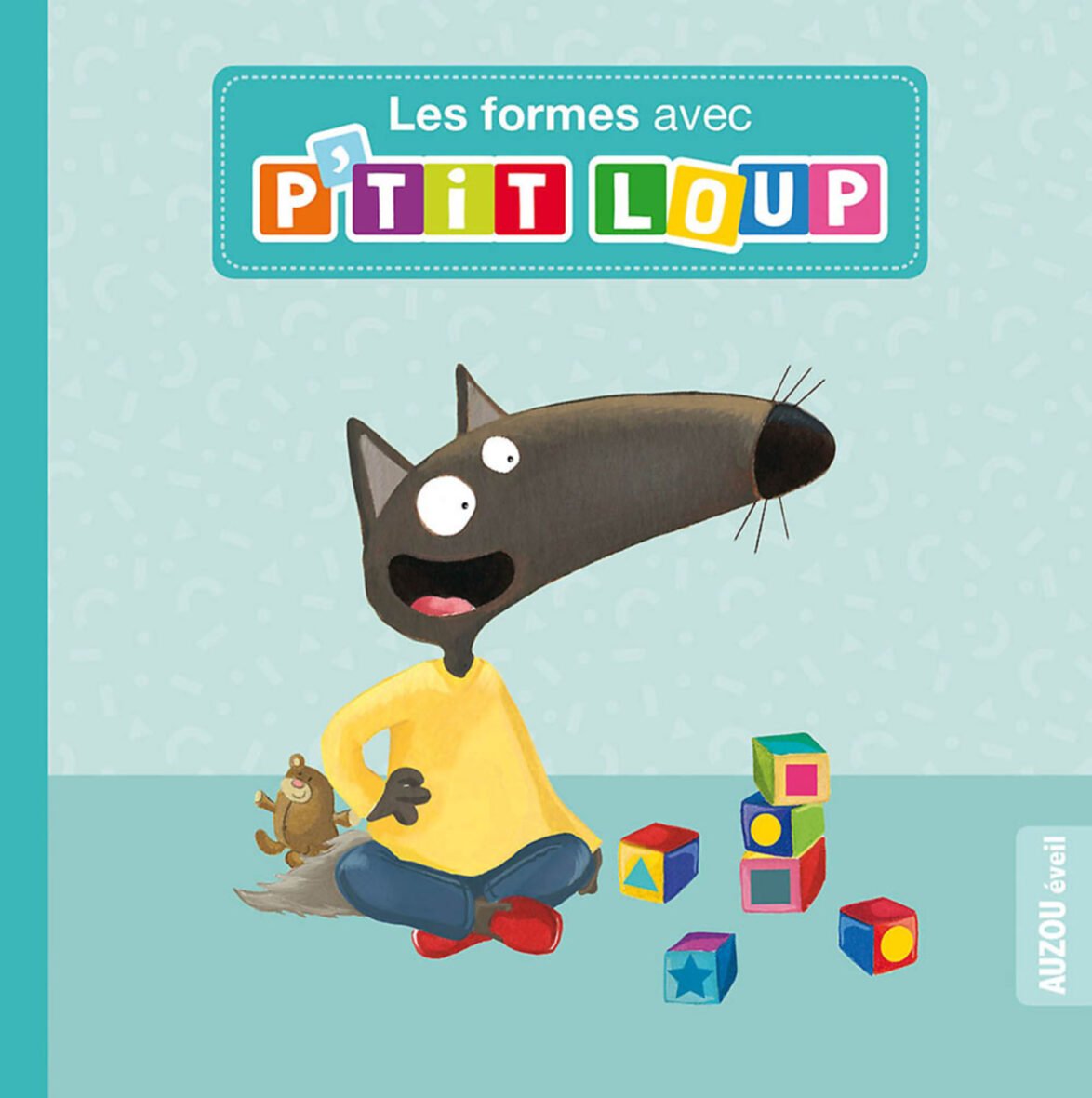 Ma valisette d’éveil P’tit Loup – Chiffre, formes, couleurs, contraires – Auzou