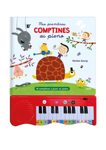 Mon livre piano – Mes premières comptines au piano – Auzou