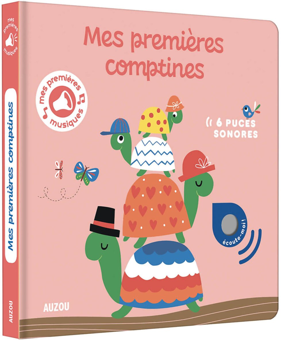 Mes premiers sonores – Mes premières comptines – Auzou