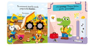Mon anim’agier – Le chantier – Auzou