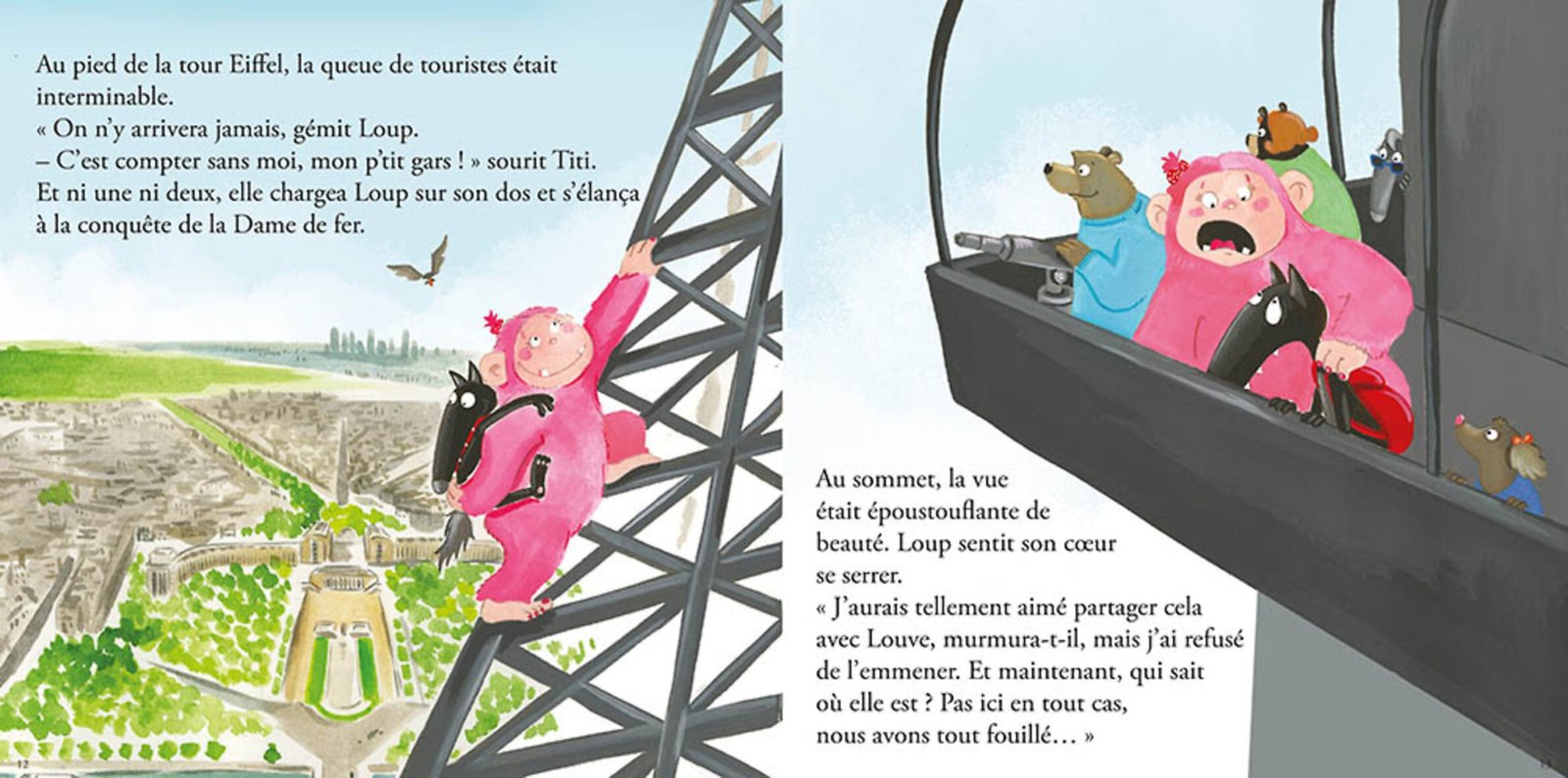 Le Loup qui explorait Paris – Auzou