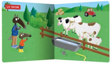 Mes premiers sonores – Les animaux de la ferme avec P’tit Loup – Auzou