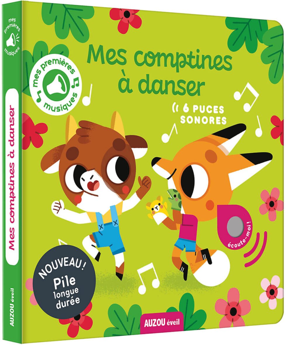 Mes premiers sonores – Mes premières comptines à danser – Auzou