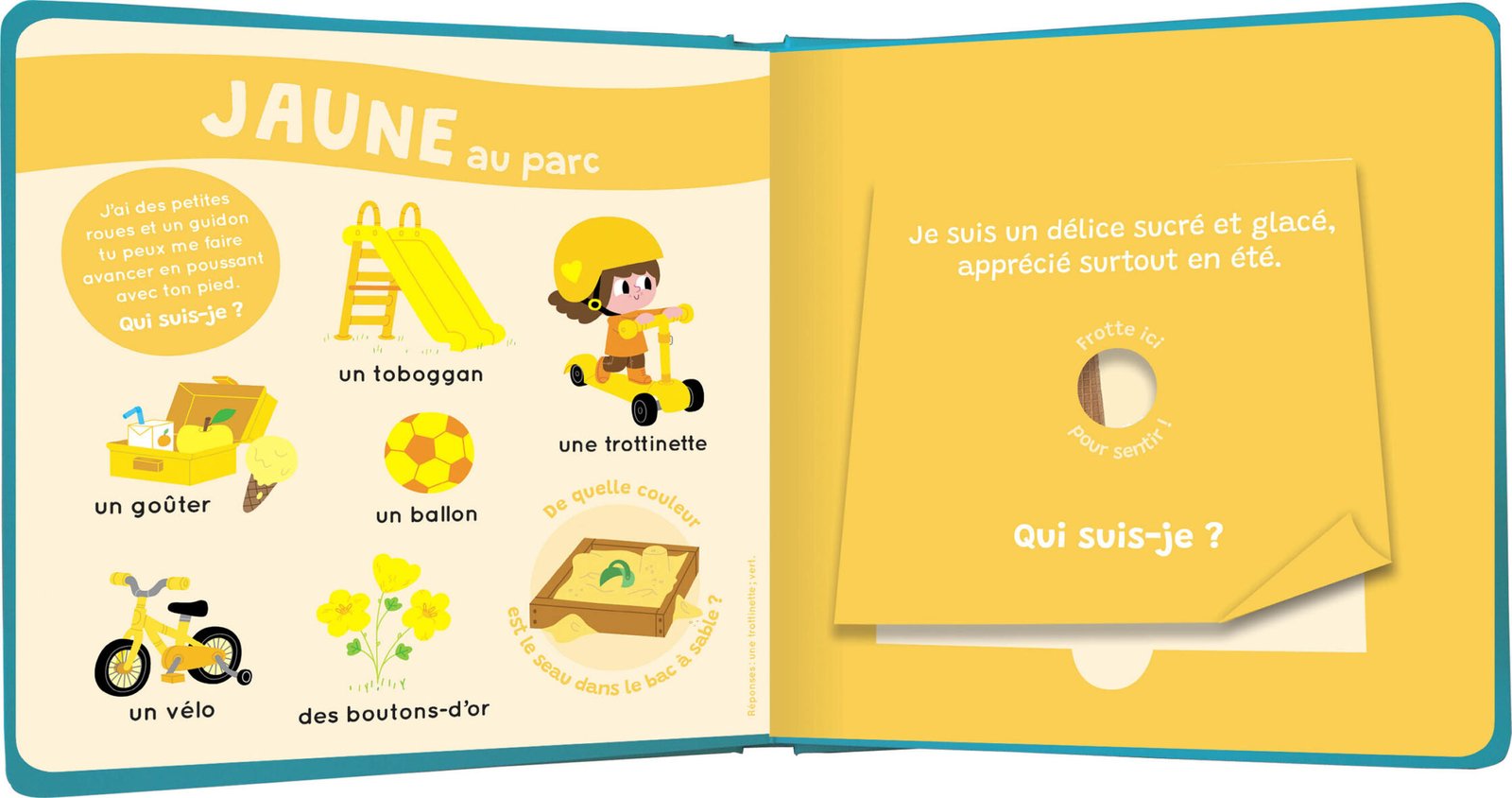 Mon livre des odeurs et des couleurs – Ma journée – Auzou