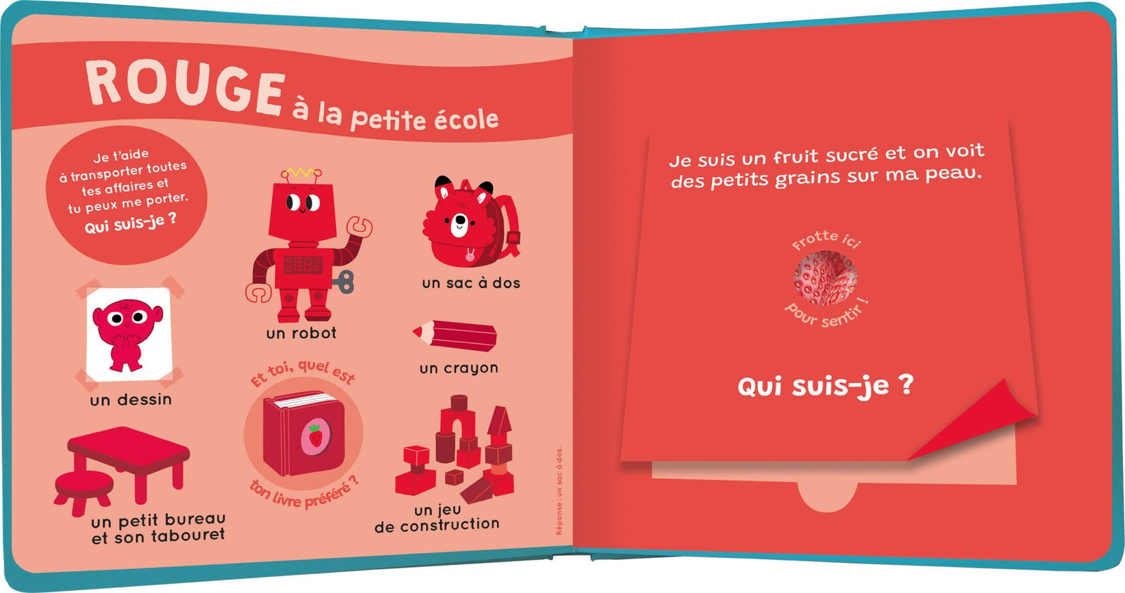 Mon livre des odeurs et des couleurs – Ma journée – Auzou
