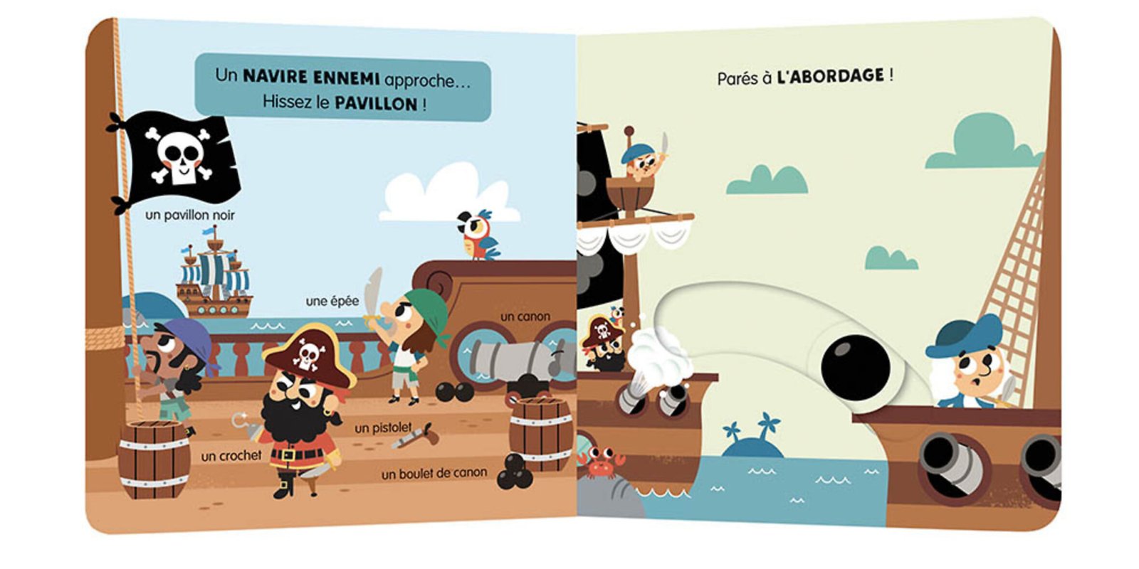 Mon anim’agier – Les pirates – Auzou