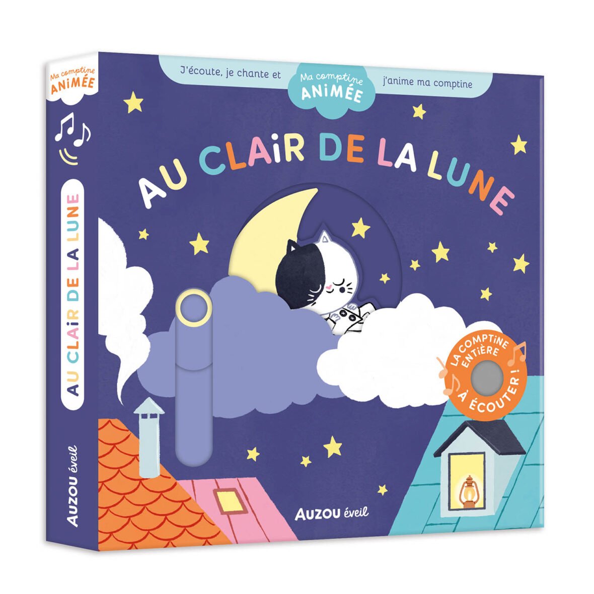 Ma comptine animée – Au clair de la lune – Auzou