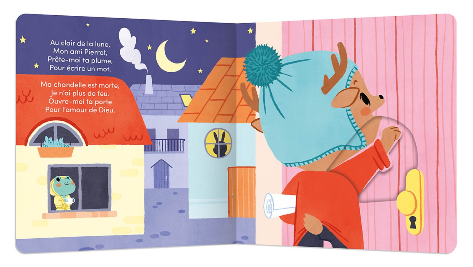 Ma comptine animée – Au clair de la lune – Auzou