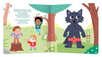 Ma comptine animée – Promenons-nous dans les bois – Auzou