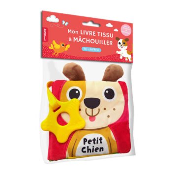 Mon livre tissu à machouiller – Petit chien – Auzou