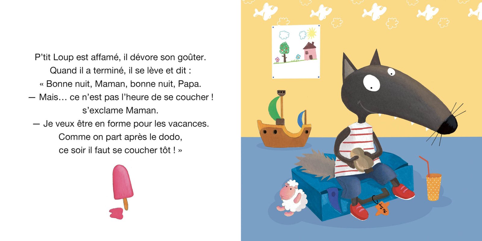 Little Wolf Goes on Holiday – Auzou