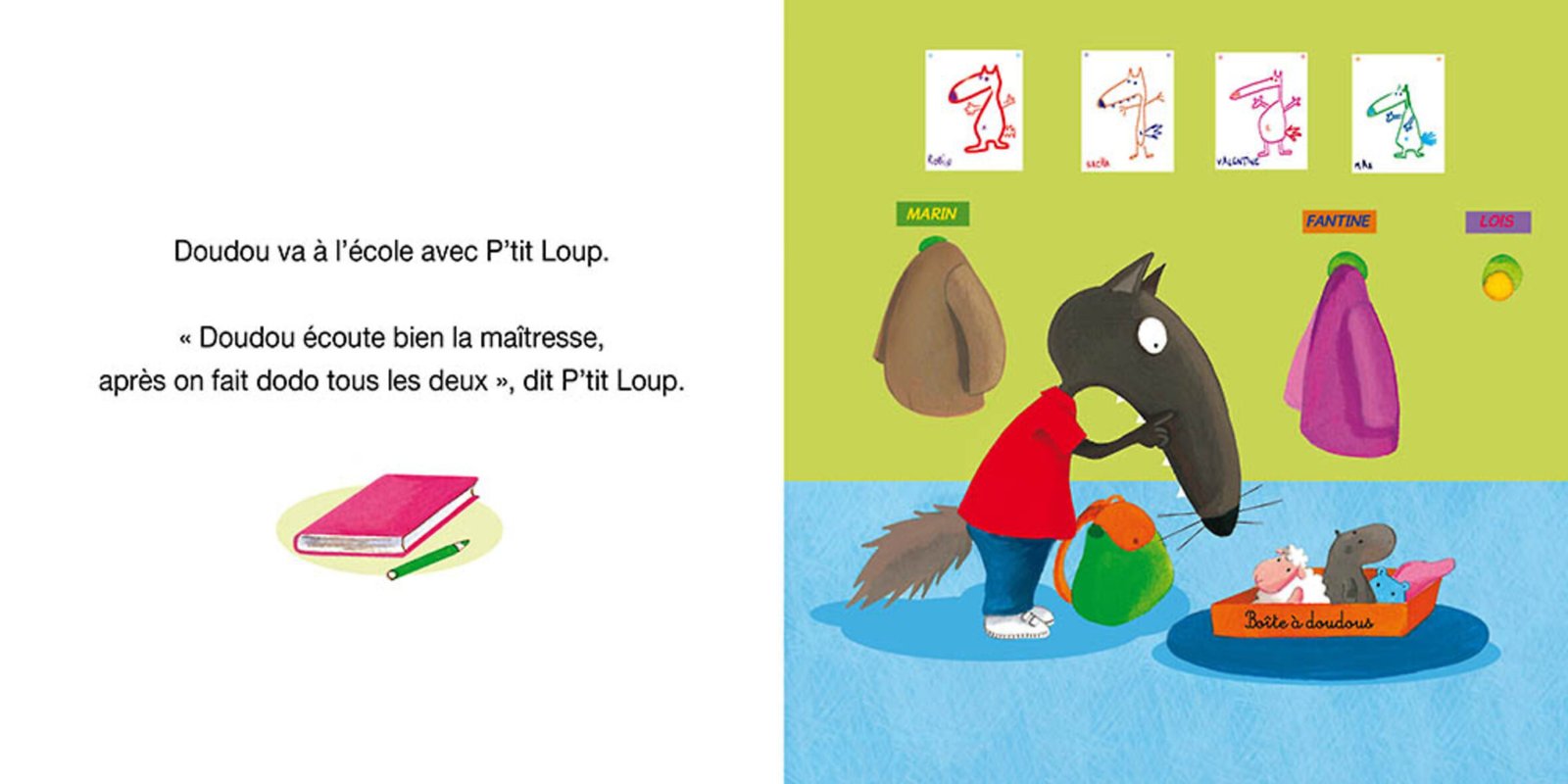 P’tit Loup aime son doudou – Auzou