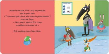 P’tit Loup va à la piscine – Auzou