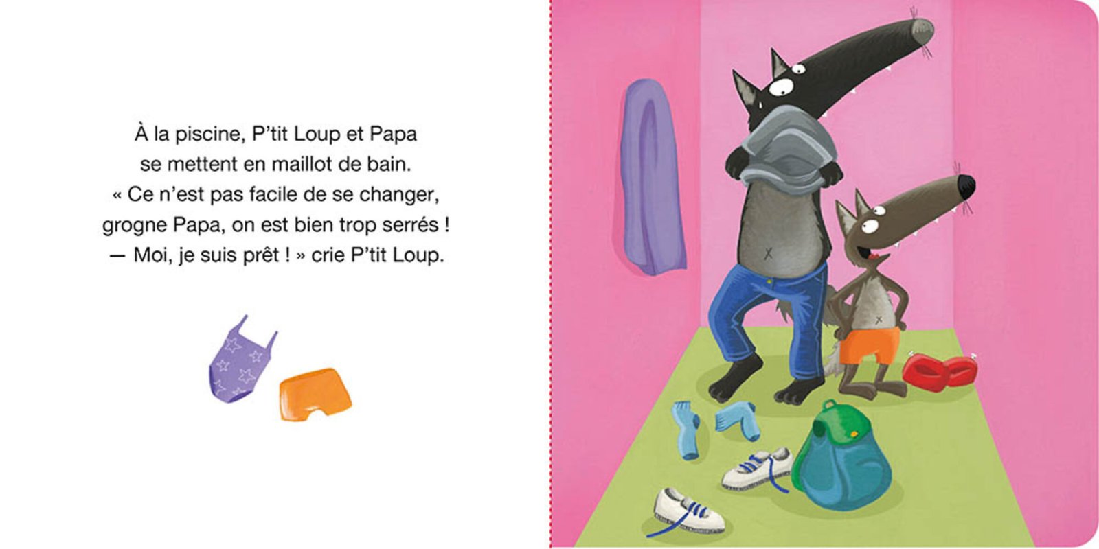 P’tit Loup va à la piscine – Auzou