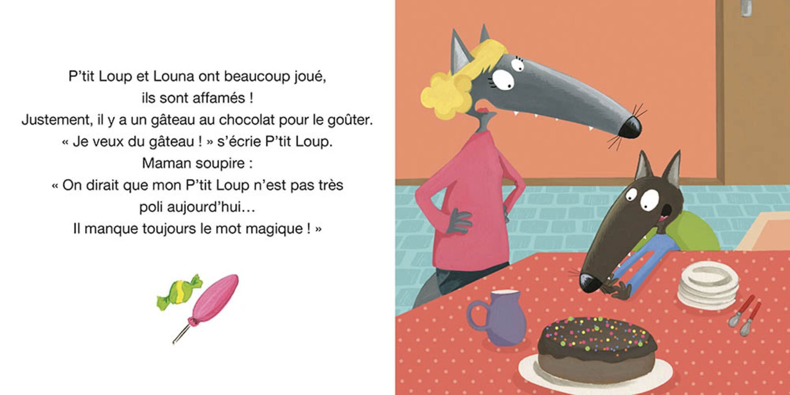 P’tit Loup est poli – Auzou