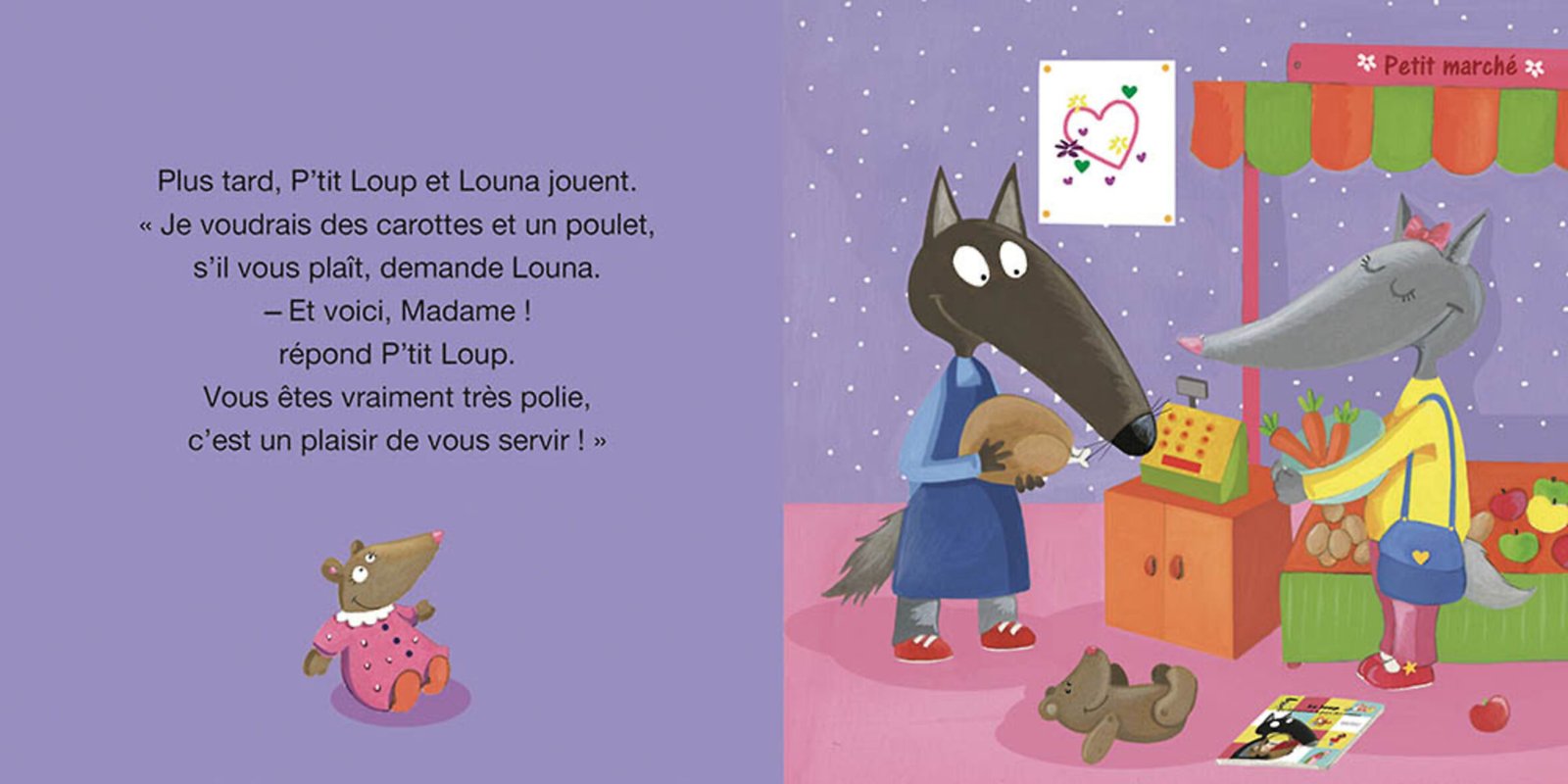 P’tit Loup est poli – Auzou