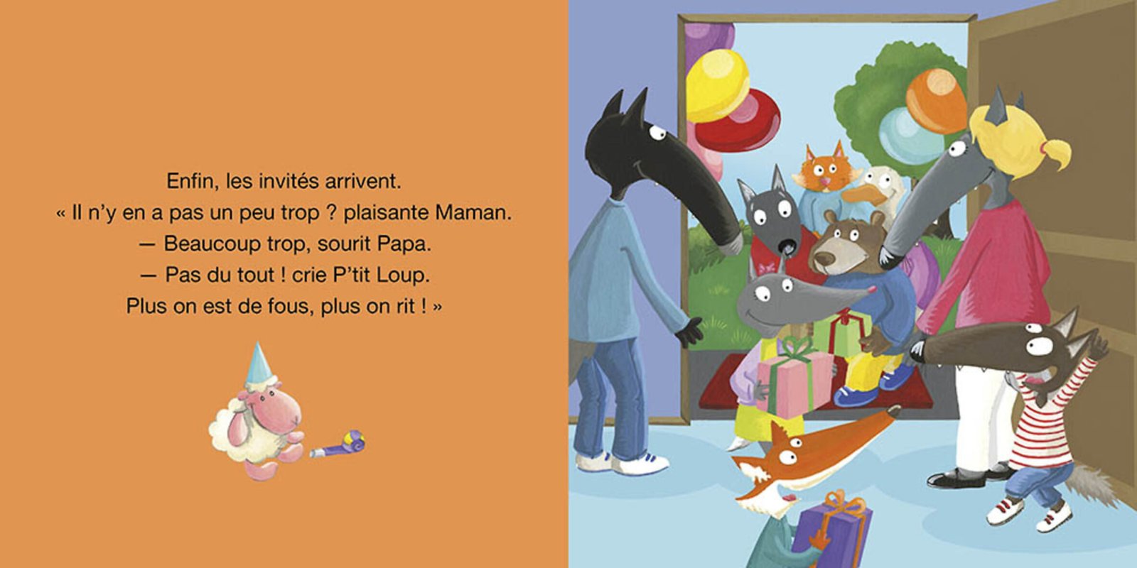 P’tit Loup fête son anniversaire – Auzou