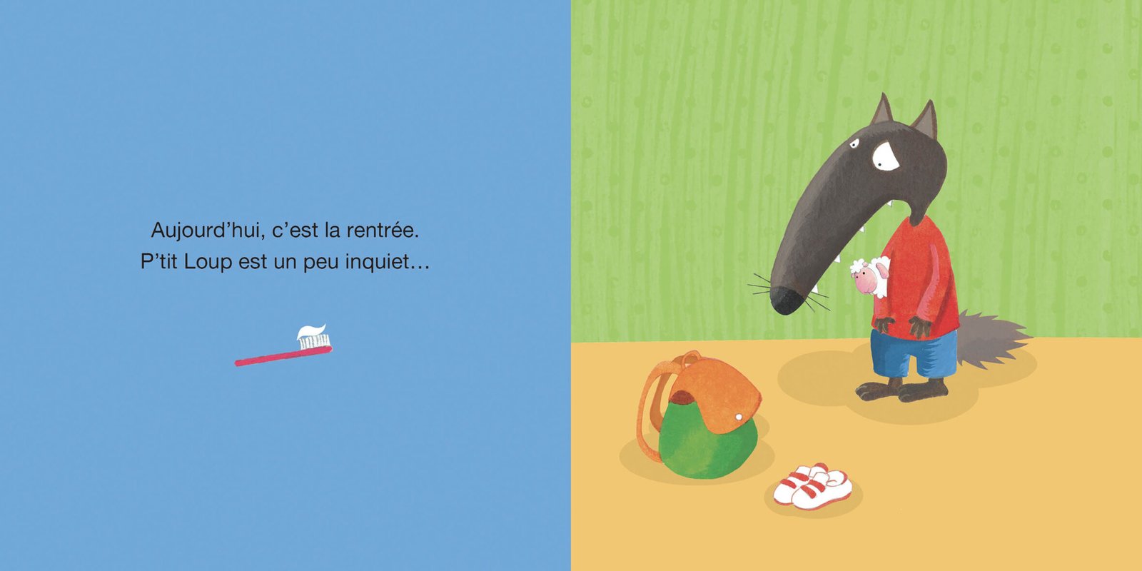 P’tit Loup rentre à l’école – Auzou