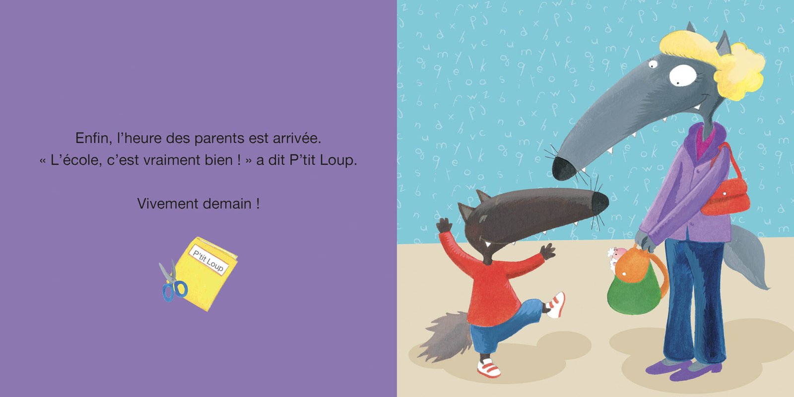 P’tit Loup rentre à l’école – Auzou