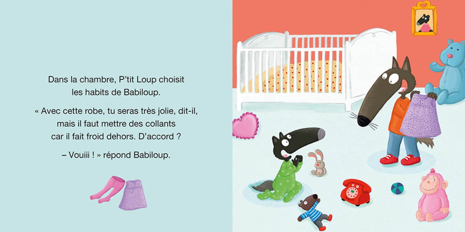 P’tit Loup aime sa petite sœur – Auzou
