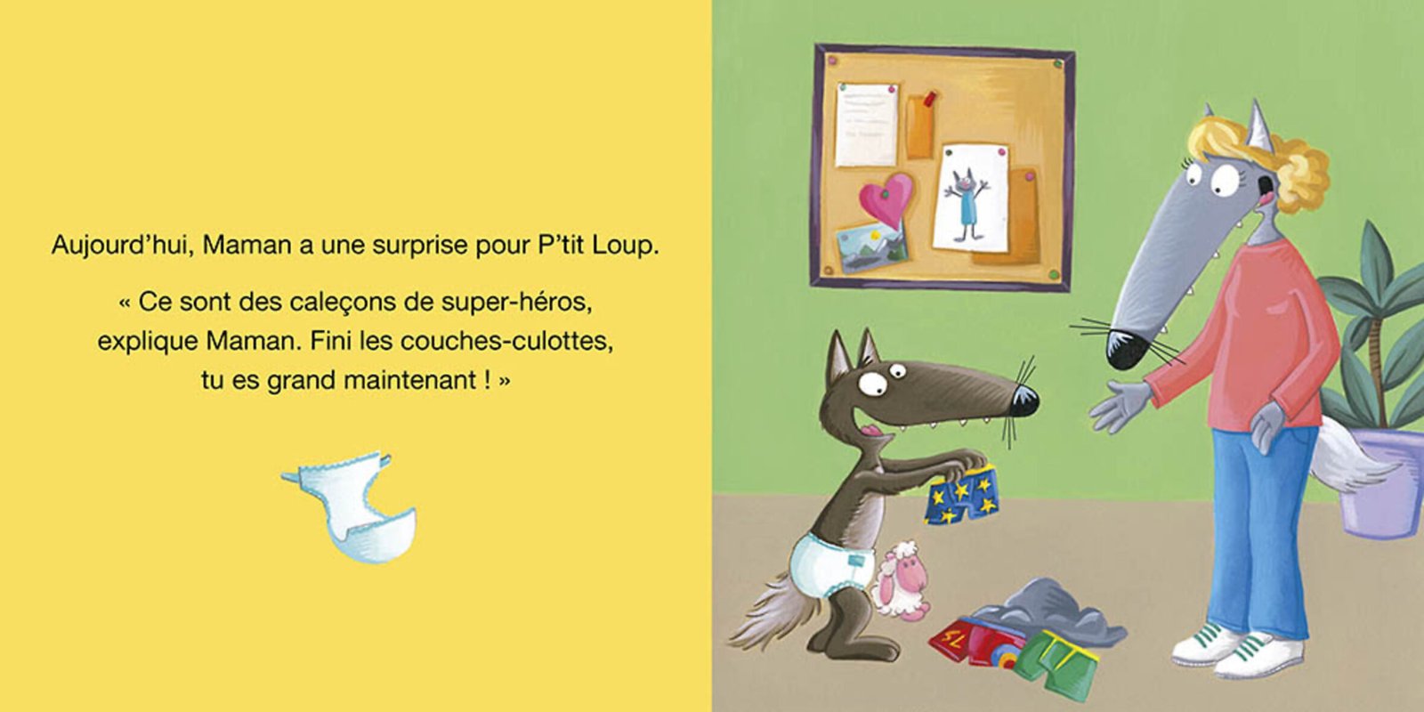 P’tit Loup ne met plus de couches – Auzou