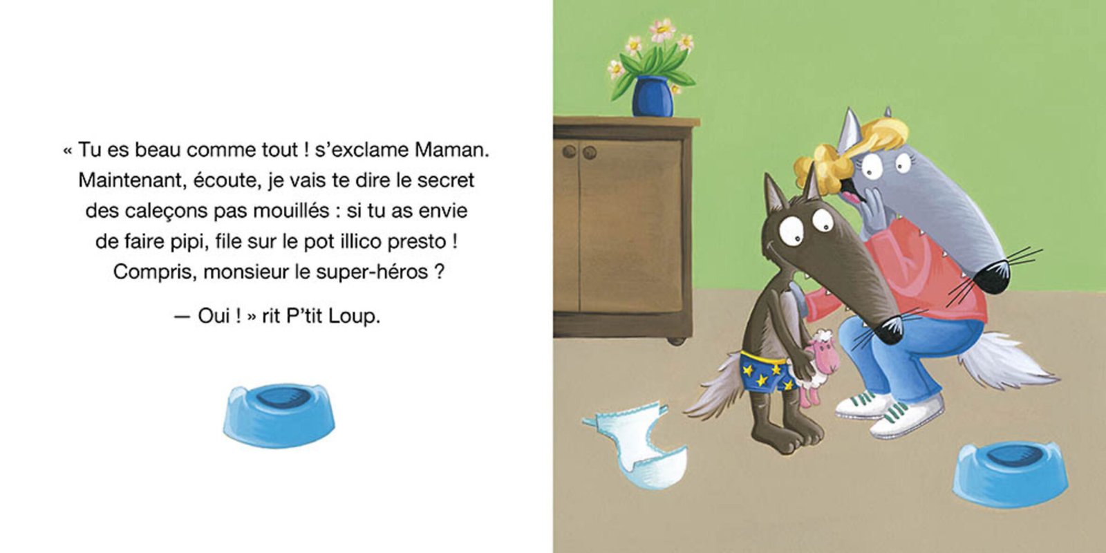 P’tit Loup ne met plus de couches – Auzou