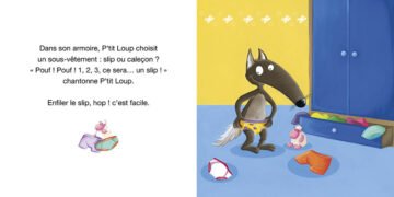 P’tit Loup s’habille tout seul – Auzou