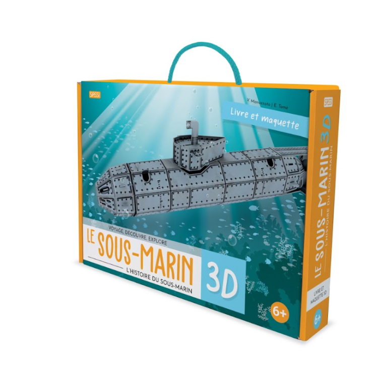 Le Sous-Marin 3D – L’Histoire des Sous-Marins – Sassi Junior