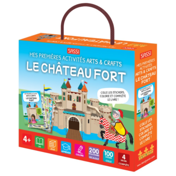Le Château Fort – Mes Premières Activités Créatives – Sassi Junior